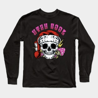 STAY COOL XMAS SKULL Long Sleeve T-Shirt